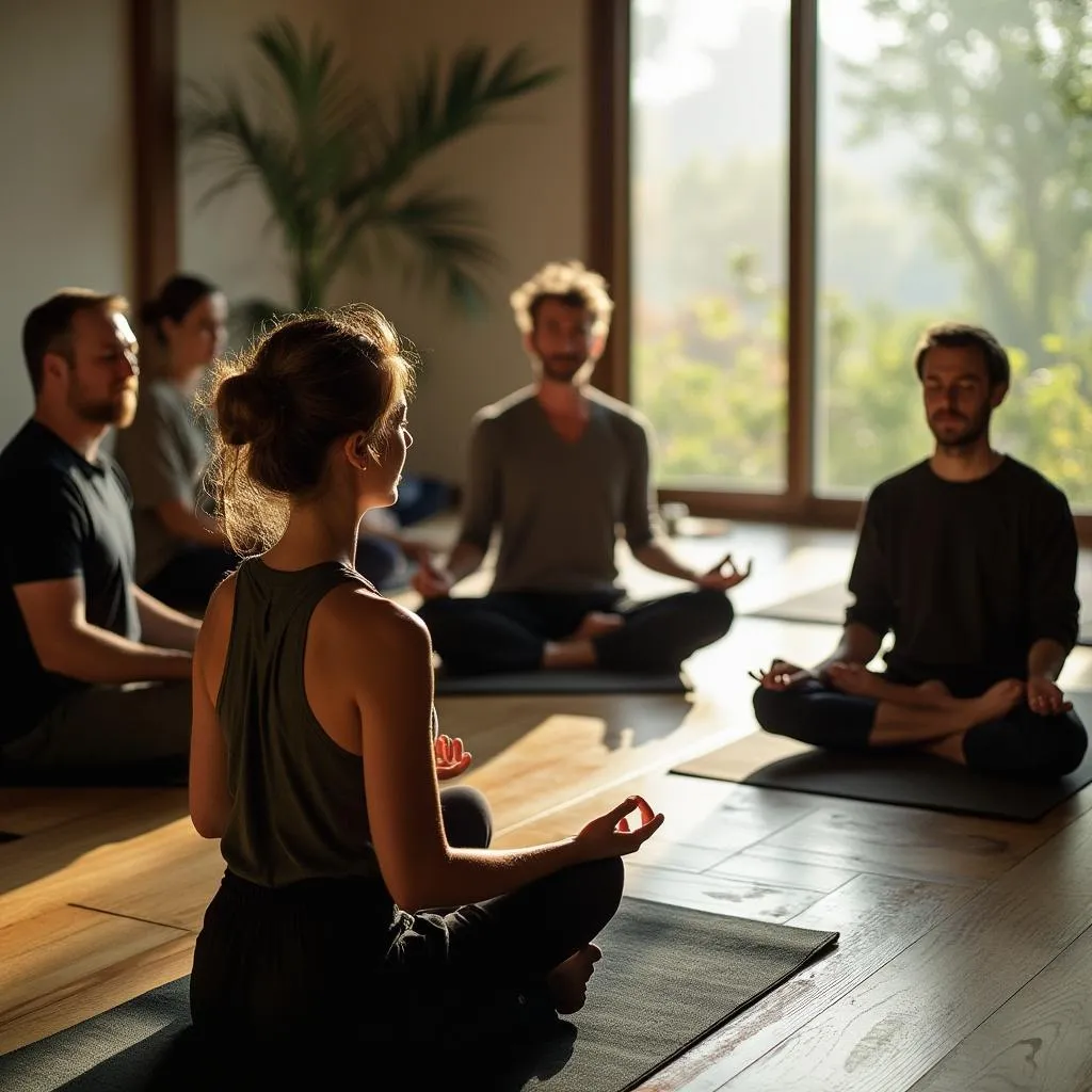 Séance de méditation guidée